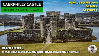 Caerphilly Castle  The Largest in Wales 2nd in Britain [upl. by Hicks]