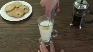 Aerolatte  The Original Steam Free Milk Frother [upl. by Airitak]