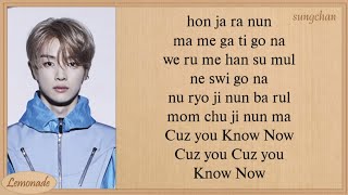 NCT U  Know Now Easy Lyrics [upl. by Kampmann856]