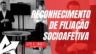 DIREITO DE FAMÍLIA Reconhecimento de filiação socioafetiva [upl. by Aikcir]