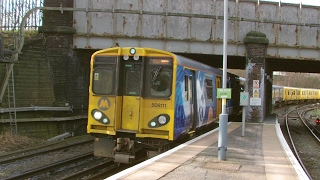 Half an Hour at 216  Birkenhead North Station 1022017  Class 507 508 terminus [upl. by Moorish987]