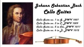 Johann Sebastian Bach  Cello suites in 432 Hz great for reading or studying [upl. by Grega]