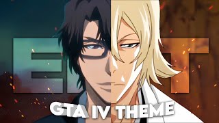 Aizen x Urahara  GTA IV Theme Edit [upl. by Sokram]